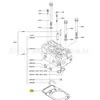 Partes Genuinas Mitsubishi Heavy Industries Serie S12A2 32501-92800 Junta de Cabeza de Cilindro Partes Originales