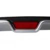 Modificação de carro spoiler de lábio traseiro pequeno entorno modificação de para-choque traseiro guia decorativo de garganta de escape de quatro saídas invólucro traseiro