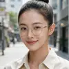 50 Gafas Artísticas Vintage para Mujer, Aptas para Lentes de Graduación, Luz Azul Anti-Azul, Gafas Lisas, Monturas de Gafas de Suministro Directo