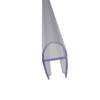 Tira de Retención de Agua para Cabina de Ducha en Forma de U para Baño Inodoro Tira de Sellado de Silicona Pvc Puerta de Vidrio Inferior Borde Sellador Impermeable Tira de Goma