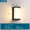 Lámpara de Pared Exterior Impermeable Transfronteriza con Sensor Infrarrojo de Cuerpo Humano para Patio, Balcón, Puerta, Diseño Simple y Creativo, Forma de Luna