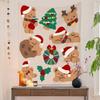 2022 Novo Pano de Fundo de Natal Ins Decoração de Casa Transfronteiriça Árvore de Natal Fundo Pano para Pendurar na Parede Tapeçaria Amazon