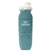Taza de Agua Plegable de Silicona Portátil, Taza para Ciclismo y Fitness, Tetera Resistente a Caídas para Deportes al Aire Libre, Regalo