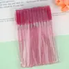 Cepillo en Espiral para Pestañas y Cejas Plantado Cepillo de Pestañas Portátil Herramientas de Entrenamiento Peine Desechable para Pestañas en stock Mayoreo