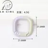 Cierre de Primavera Pintado DIY Accesorios de Joyería de Aleación Llavero Anillo de Resorte Hebilla Versátil para Colgar Hebilla de Bolso Llavero DIY
