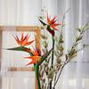 Flor Artificial de Ave-do-Paraíso Única Strelitzia Reginae Flores Artificiais Decoração de Casa Enfeites Hotel Fotografia de Casamento Materiais Florais