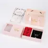 6 Cajas de Regalo de Rosa, Anillos de Flores Eternas, Pulseras, Collares, Cajas de Empaque para Joyería, Cajas de Set, Al por Mayor en Stock