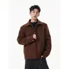 Chaqueta de Vuelo de Gamuza Estilo Americano para Hombre 2026 Primavera y Otoño Marca de Tendencia Chaleco de Pareja Casual Retro Versátil Chaqueta de Calle
