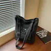Bolso tote de mezclilla de gran capacidad transfronterizo para mujer, nuevo 2026, casual, versátil, elegante, de hombro y cruzado
