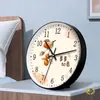 Relógio de mesa pode ser colocado ou pendurado, colocação na sala de estar, relógio de parede doméstico, ornamento de relógio de mesa, relógio de pêndulo silencioso de cabeceira do quarto