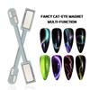 Herramientas de nail art nuevo esmalte de uñas magnético ojo de gato pegamento elegante multifuncional nail art ojo de gato pluma magnética mayoreo
