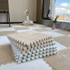 Alfombrillas de Suelo de Empalme Simples y Lujosas Suministro Directo Transfronterizo de Amazon Alfombrillas para Piso Completo Sala de Estar Dormitorio Resistentes a las Manchas Alfombrillas para Gateo de Bebé