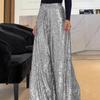 Ropa de Mujer para Exportación Europea y Americana 2022 Estación Independiente de Amazon Color Sólido Pantalones de Pierna Ancha para Mujer Pantalones Rectos de Cintura Alta