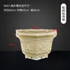 Molde de coluna romana molde de vaso de flor octogonal vaso molde de vaso de flor de cimento embutido plástico aço plástico concreto