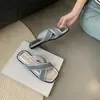 Sandalias de Ratán para Mujer 2026 Nuevo Verano Estilo Francés Romano Versátiles Planas de Tacón Grueso Cómodas para Uso al Aire Libre