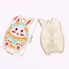 Accesorios para Joyería DIY Transfronterizos al por Mayor Serie de Pascua de Dibujos Animados Colgantes de Esmalte Collares Llaveros Colgantes de Aleación