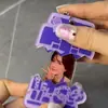 Merchandise de Celebridades Zhang Linghe/Zhao Lusi/Wang Sulong e Outros Chaveiros Acrílicos Deslizantes
