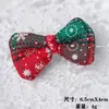 Diadema Navideña Peluche de Dibujos Animados Papá Noel Árbol de Navidad Pasador Reno Lazo de Encaje Campana Accesorios para el Cabello