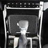 Adecuado para 2019-2021 Kia K3 caja de almacenamiento de control central accesorios de decoración de modificación de interior de coche de fibra de carbono