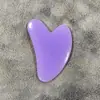 Atacado do Fabricante Gua Sha em Forma de Coração de Resina e Cera de Abelha Conjunto de Folhas Gua Sha Facial para Salão de Beleza Massagem Corporal Completa