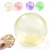 Bola de coco perolada moldável, de alto acabamento, feita à mão para alívio do estresse, brinquedo descompressor de vaselina