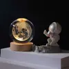 Base Luminosa Cristais Esculpidos 3D Bolas de Cristal Série Constelação Presentes para Estudantes Homens e Mulheres Decoração de Casa Cristal Branco Pedra de Cristal