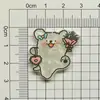 Desenho Animado Fofo Coreano Fofo Linha Cachorrinho Patch Acrílico DIY Grampo de Cabelo Broche Ímã de Geladeira Acessórios de Joias
