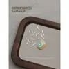 Acessórios de Nail Art de Faca e Garfo Transfronteiriços Estilo Quente de Celebridade da Internet Dourado e Prateado Imitação Mini Louça Colher Pequena Liga de Zinco Acessórios de Nail Art
