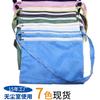 Bolsa de armazenamento de roupas antiestática sem poeira, bolsa de armazenamento de sapatos limpos sem poeira, bolsa de ombro pendurada com zíper de camada dupla