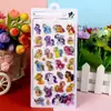 Nueva pegatina de relieve estéreo 3D de dibujos animados exquisitos para niños, pegatina decorativa para cuenta de mano DIY, pegatina decorativa para carcasa de teléfono móvil