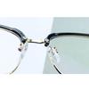 Tienda de gafas con montura de gafas TR90 con montura de cejas vintage, montura de gafas nueva para hombre con decoración de miopía y grados.