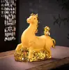 Conjunto de Vinho Cerâmico Jingdezhen 2,5kg Garrafa Vazia Doze Signos do Zodíaco Veludo Areia Dourada Caixa de Presente Enchimento Selado Conjunto de Vinho Ornamentos