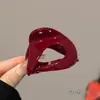 Pinza para el Cabello Pequeña con Forma Irregular de Calabaza para Mujer con Cabello Fino, Pasador para Moño Completo, Pinza de Tiburón para la Parte Posterior de la Cabeza, Accesorio para el Cabello de Alta Gama