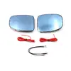 Adecuado para Honda City, Fit, Jazz 14-17 Espejo Retrovisor con Intermitente, Calefactable, Antideslumbrante, Ángulo Ultra Amplio