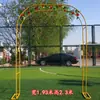 Nuevo Enrejado Trepador para Clematis Arco de Jardín Exterior Soporte para Flores Soporte para Flores de Rosa de Villa Patio Balcón