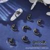 Acessórios de Nail Art Transfronteiriços Estilo Dark Retrô Croix Coração Cruz de Metal Unhas de Amor Acessórios de Nail Art Vestíveis