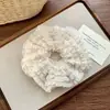 Flor Intestino Grueso Anillo para el Cabello Moda Nicho para Mujer Combinable Titular Accesorios Elegantes Cuerda para el Cabello para Niñas Adorno para la Cabeza Accesorios Exquisitos y Modernos