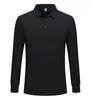 Moletom com Gola Lapela Roupa de Trabalho Personalizada Tamanho Europeu Camisa Cultural para Grupo Corporativo Transfronteiriço Camisa Polo de Manga Longa com Logo Impresso