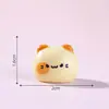 Figuras de biscoito criativas e adoráveis em formato de gato, bonecas em miniatura, acessórios de decoração DIY para casa de bonecas, paisagem em miniatura e pequenos enfeites de mesa