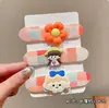 Tira com Franja Longa de Desenho Animado para Crianças, Ferramenta Mágica para Organizar o Cabelo, Fita Mágica Amiga do Cabelo de Bebê, Presilha de Cabelo para Nuca de Meninas