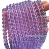 K9 Gelo Transparente Ametista Lavanda Vidro Contas Soltas Vidro Roxo Claro Altamente Transparente Contas Soltas Contas Artesanais Joias DIY
