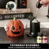 Adorno de piedra aromática difusora con forma de calabaza divertida, piedra aromática de cristal para uso doméstico, cristal de fragancia interior sin llama, de larga duración