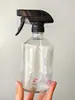 Nueva Botella de Vidrio de 500 ml con Hombro Inclinado y Cuello Alto Tipo Push para Champú, Botella para Cuidado, Botella para Desodorante, Loción Corporal para Baño