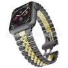 Pulseira Nova de Aço Inoxidável Wuzhu para Apple iwatch Pulseira Samsung Huawei Pulseira Intercolor de Aço Inoxidável