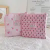 Bolsa Mini Conejo Jazmín Awkable con Cremallera en Forma de L para Cambio/Llaves Bolso de Mano Transparente con Arena Movediza Bolsa Cuadrada Pequeña