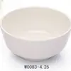 Tazón de arroz de melamina comida rápida buffet tazón cuadrado tazón para sopa tazón para fideos tazón blanco para avena tazón pequeño tazón de plástico comercial para arroz