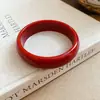 Pulsera Geométrica Redonda de Resina Transfronteriza Europea y Americana, Pulsera de Moda, Simple, Versátil, Joyería de Diseño de Nicho Estilo Bosque para Mujeres