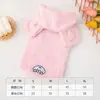 Ropa de Invierno para Mascotas Transfronteriza, Ropa para Perros, Ropa para Gatos, Orejas de Oso, Sudadera con Capucha de Terciopelo con Etiqueta y Personalización de Logo
