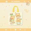 Bolsa de Mão Original Desenho Animado Bolsa de Lona Lancheira Estudante Bento Sacola de Presente Trabalho de Menina Aniversário Presente de Acompanhamento
