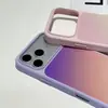 Adecuado para funda de teléfono magnética empotrada Apple 17Promax, Macaron Iphone16 Degradado 15 Popular Funda Protectora